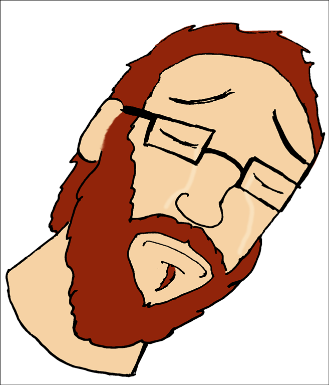 Sad - Clip Art (657x768), Png Download