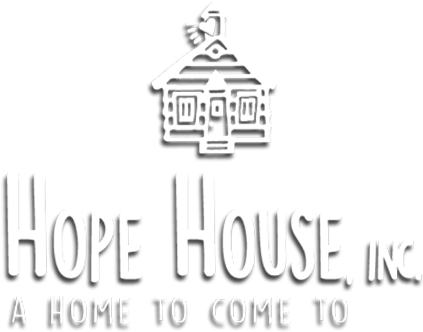 Hope House Logo - Monochrome (720x720), Png Download