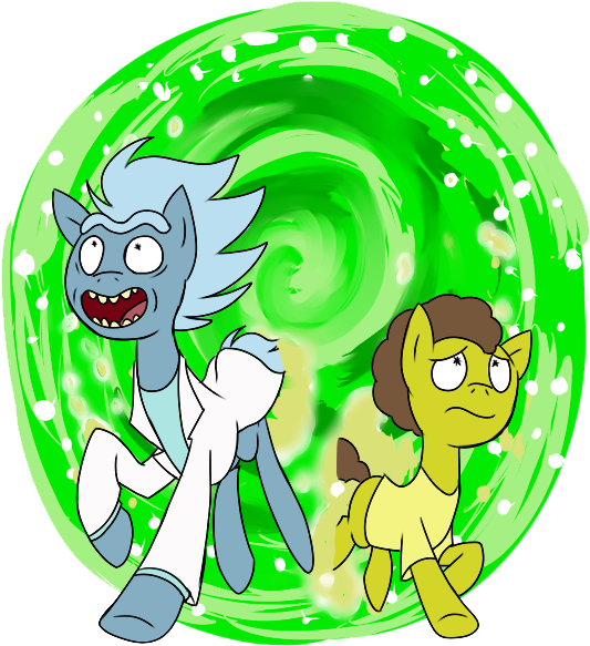 Gintoki23, Crossover, Hilarious In Hindsight, Morty - Rick Sanchez (600x600), Png Download