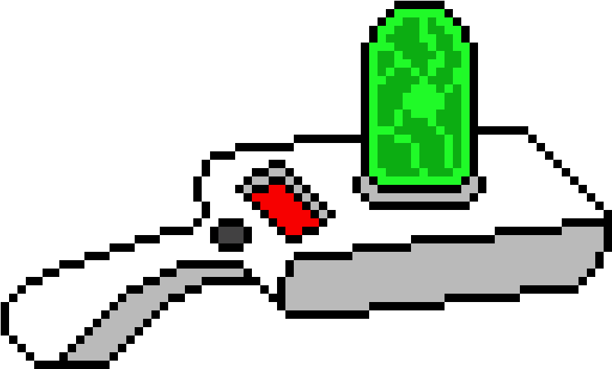 Portal Gun Rick And Morty - Portal Gun Rick And Morty Perler Beads (1200x1200), Png Download
