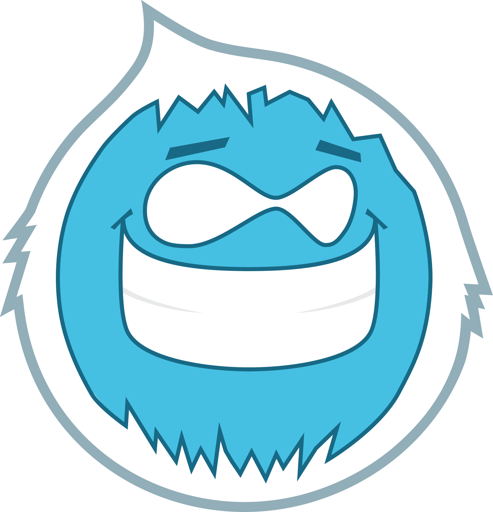 8in-yeti - Video Game (1597x1658), Png Download