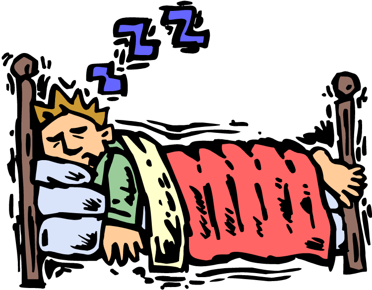 Go To Bed, Color, Cartoon, Sleeping Boy Png Image And - Sleep Clipart (750x585), Png Download