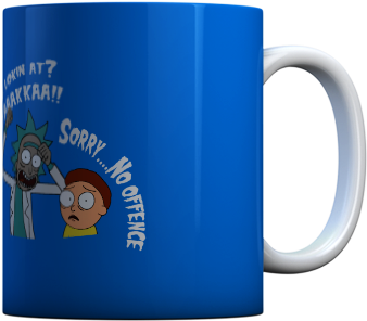 This Rick And Morty Inspired Coffee Mug Will Handle - Rick And Morty (440x478), Png Download