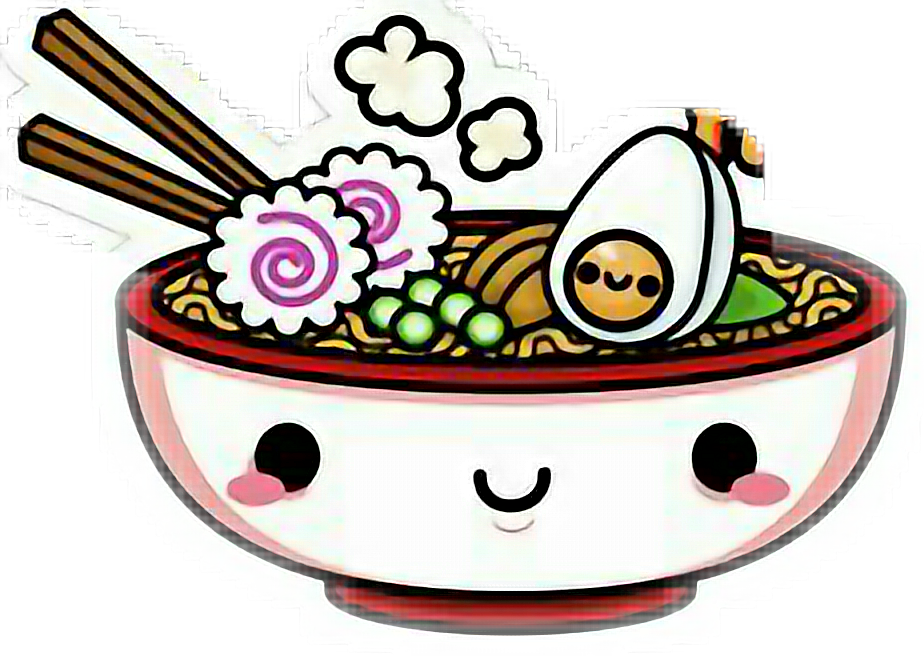 Transparent Ramen Kawaii (924x656), Png Download