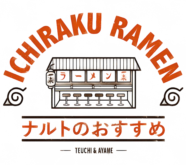 Bleed Area May Not Be Visible - Ichiraku Ramen T Shirt (600x533), Png Download