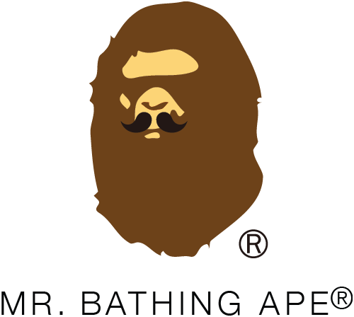 Mr Bathing Ape V=1454431381 - Mr Bathing Ape Logo (500x448), Png Download