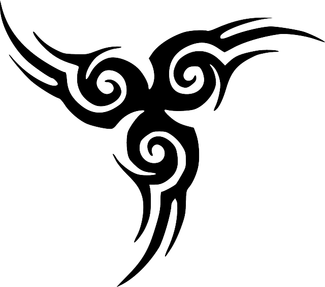 Graphic Free Stock Free Image On Pixabay Tattoo Black - Tribal Tattoo Transparent (640x566), Png Download