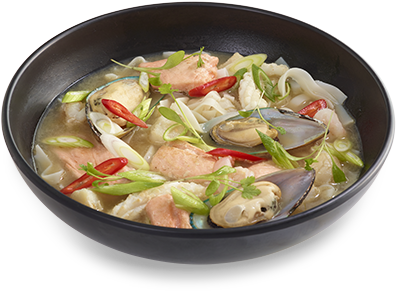 Coconut Seafoood Broth - Coconut Seafood Broth Wagamama (560x560), Png Download