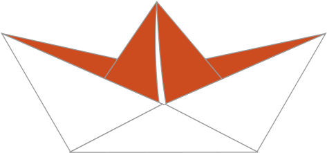 Paper Boat Vector Png (800x800), Png Download