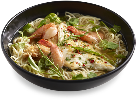 Seafood Ramen - Seafood Ramen Noodle Soup Transparent (560x560), Png Download