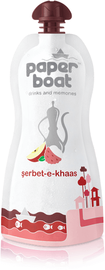 Serbet E Khaas - Paper Boat Thandai (400x550), Png Download
