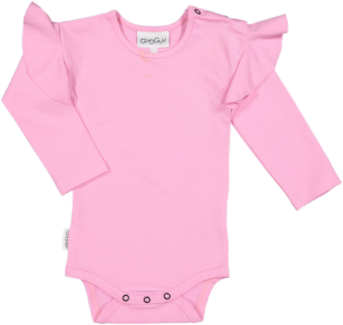 Gugguu Frilla Body, Pink Cloud - Long-sleeved T-shirt (500x500), Png Download