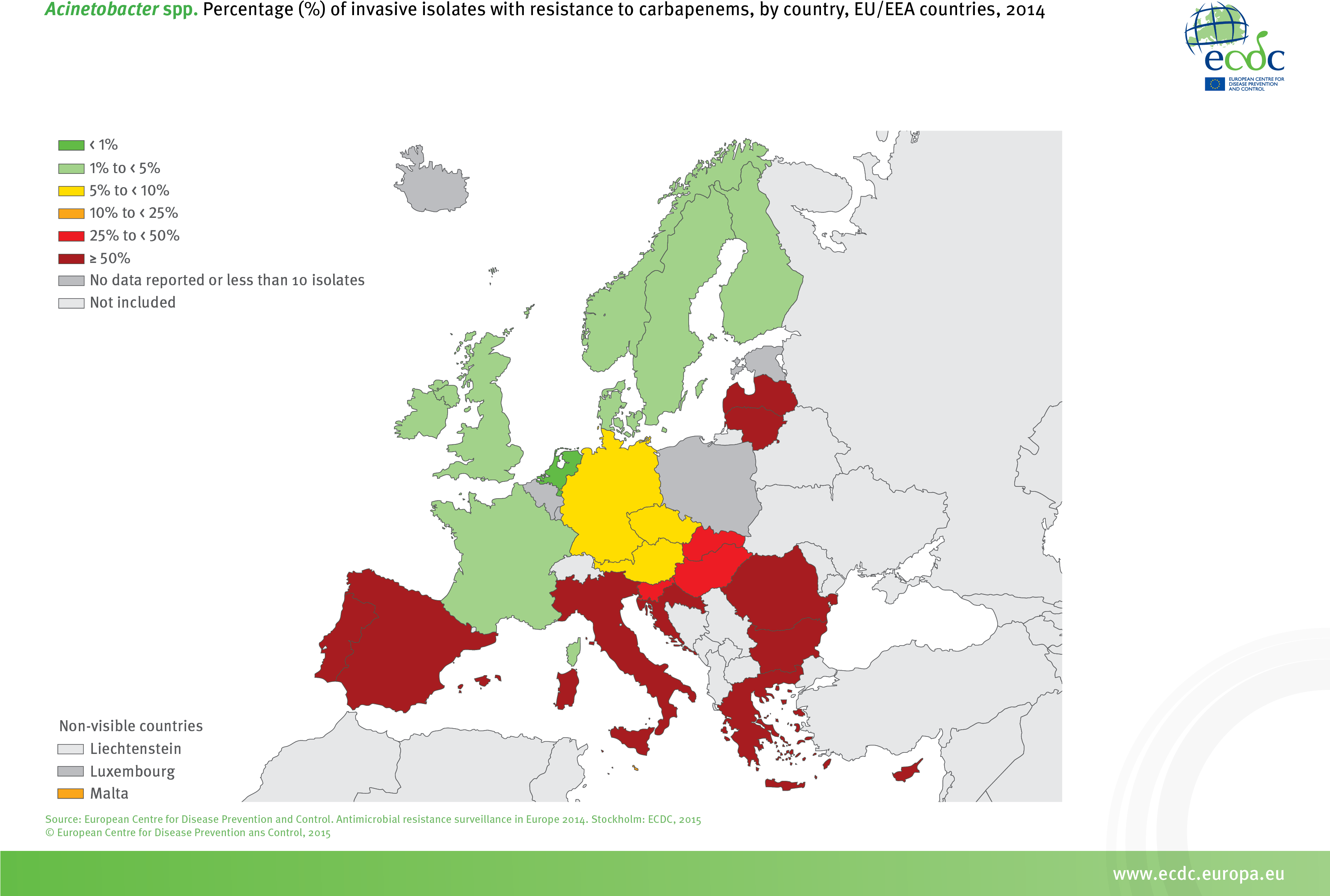 [png-418 - 52 Kb] - Antimicrobial Resistance Surveillance In Europe 2015 (3508x2481), Png Download