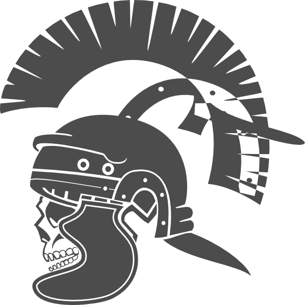 Roman Legionary Helmet Decal (600x600), Png Download
