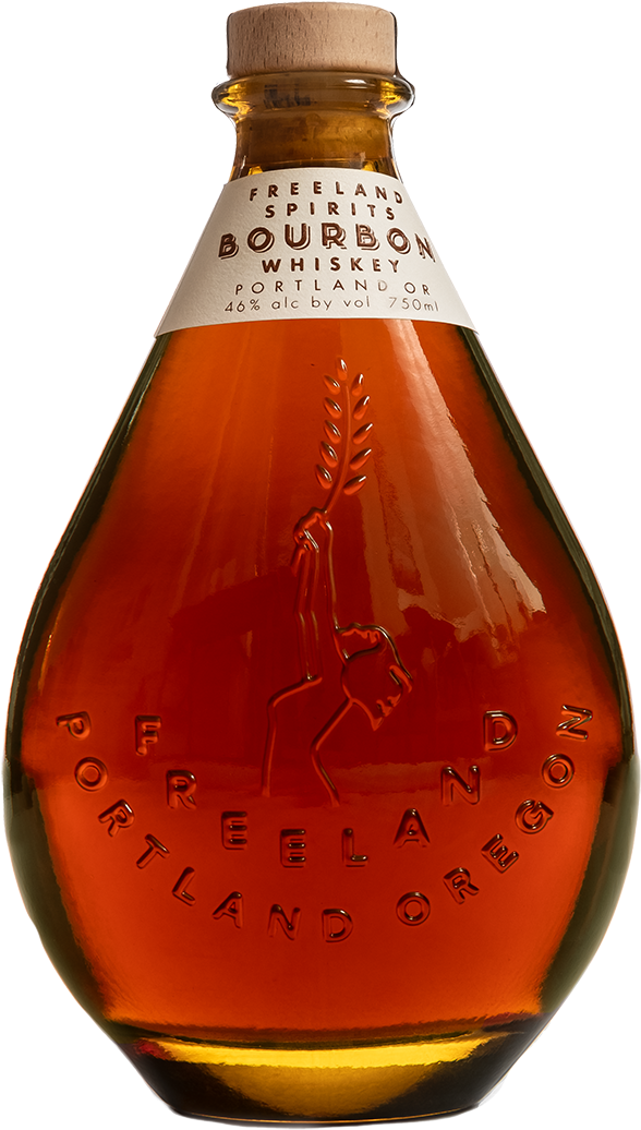 Portland Wiskey From Freeland Spirits In Portland Or - Freeland Spirits (700x1096), Png Download