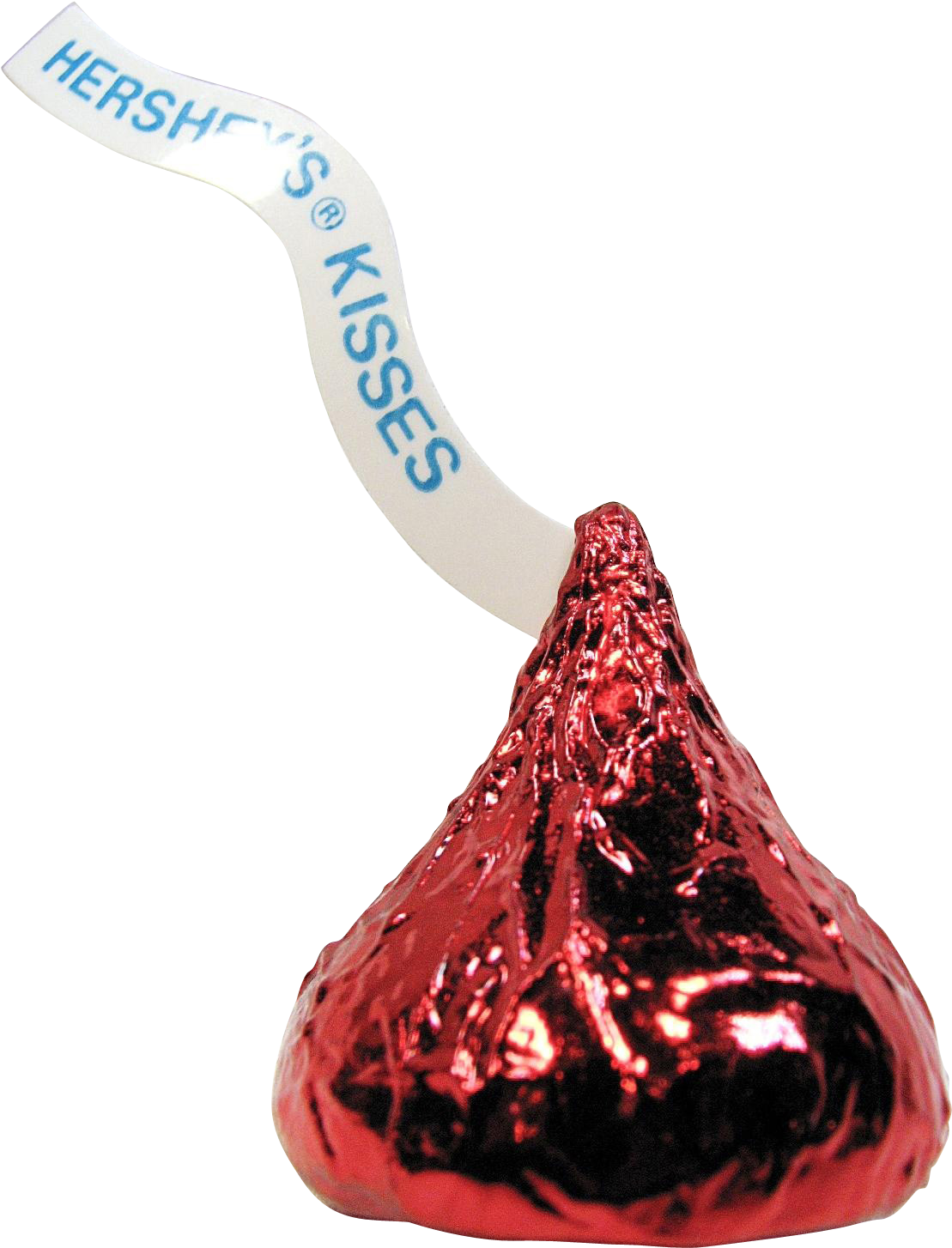 Hershey Kiss Png - Red Hershey Kiss (1453x1453), Png Download