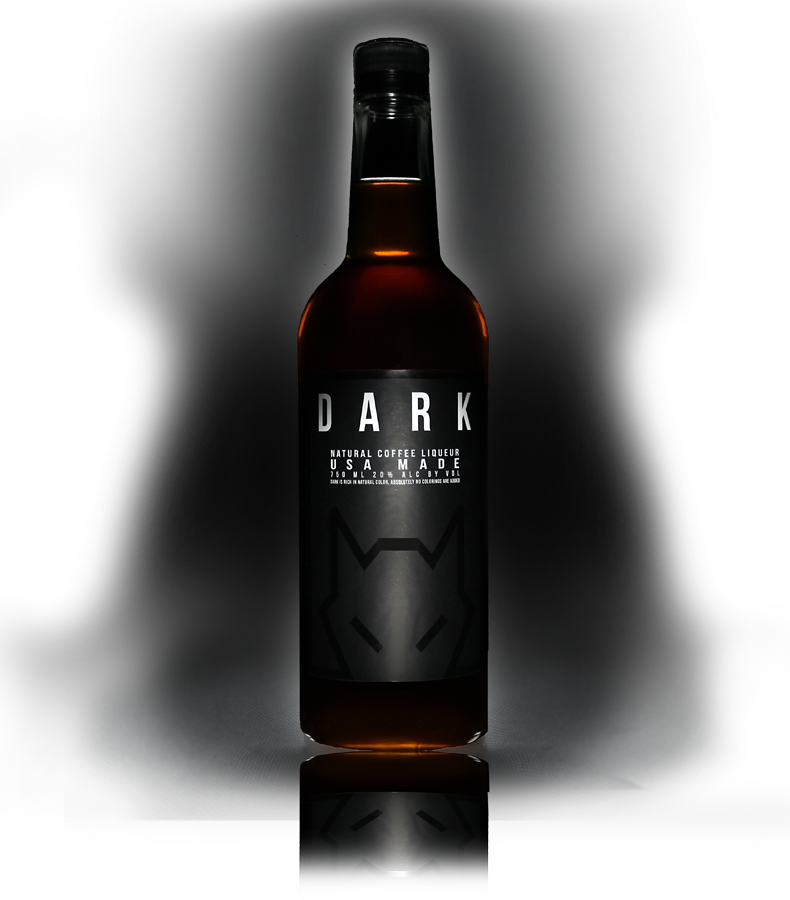 Dark Bottle - Wolf (790x900), Png Download