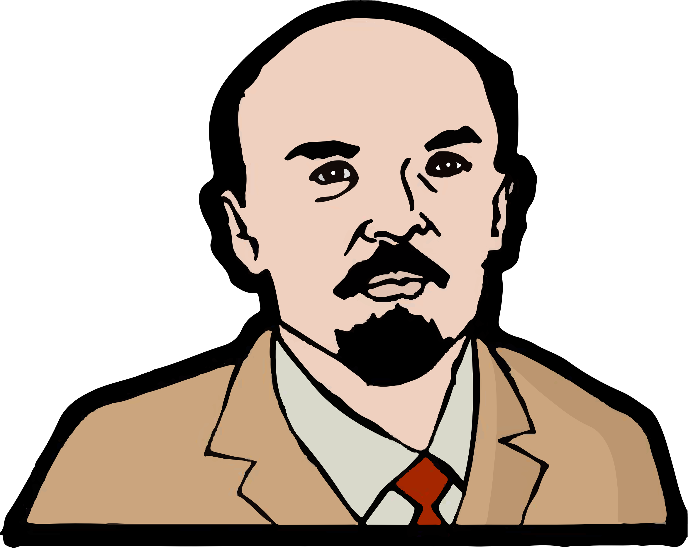 Big Image - Vladimir Lenin Clipart (2346x1871), Png Download