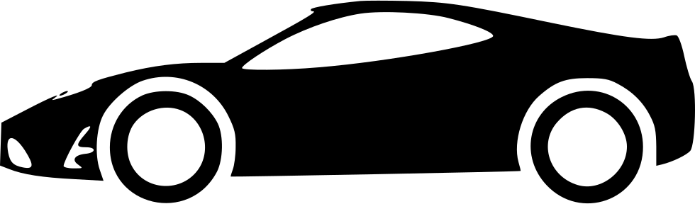 Png File - Sportive Car Icon Png (980x288), Png Download