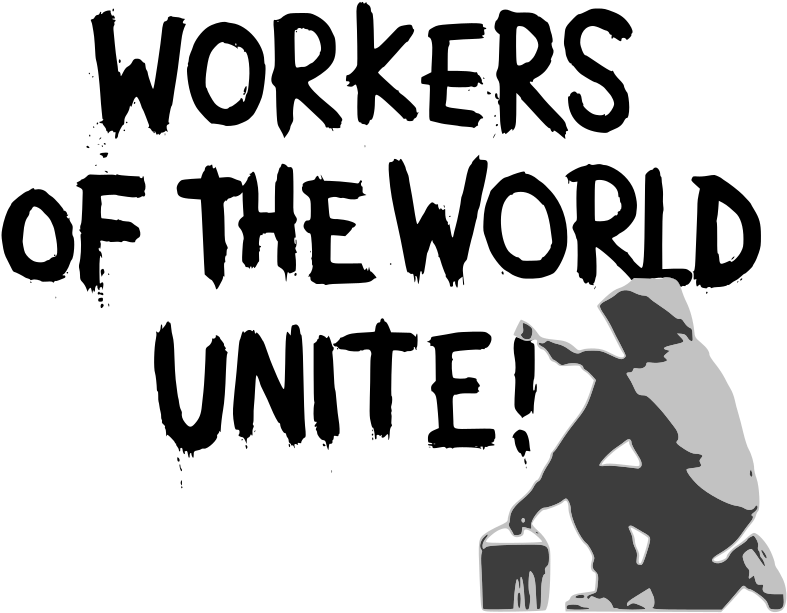 Medium Image - Workers Of The World Unite Png (800x622), Png Download