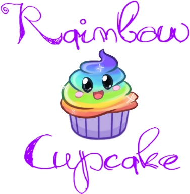 Cartoon Rainbow Cupcakes - Cupcake (400x400), Png Download