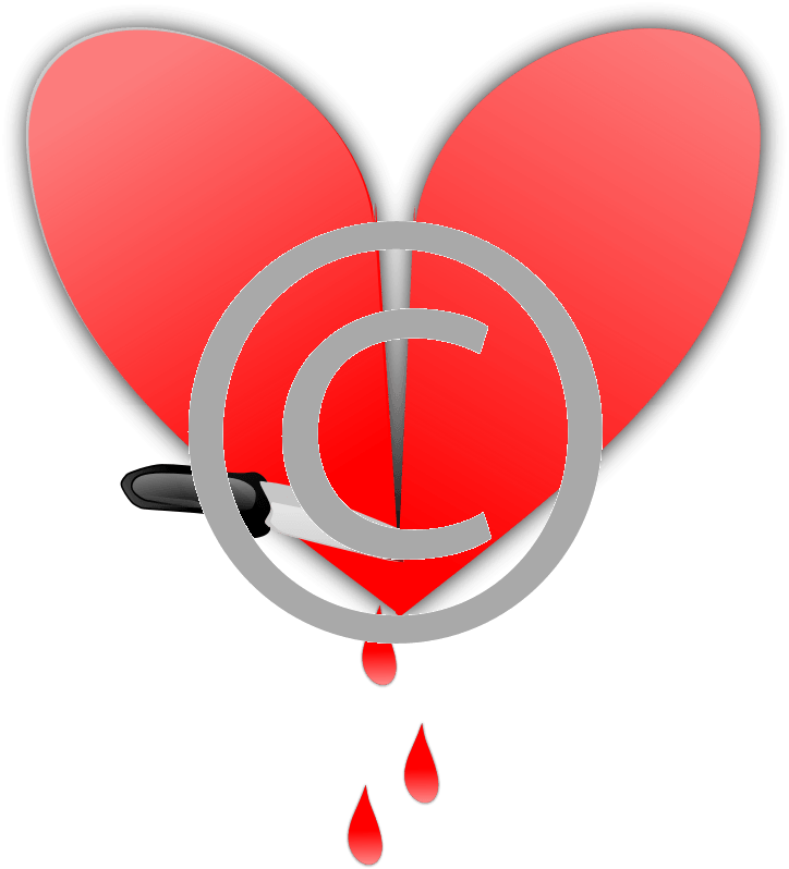 Broken Heart - Graphic Design (724x798), Png Download