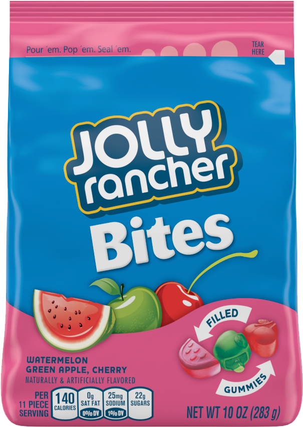 When Life Sucks, Try A Jolly Rancher Candy That Really - Jolly Rancher Sour Bites (1000x1000), Png Download