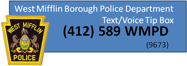 West Mifflin Borough Police Department Opens A Text - Indian Wells Tennis Garden (640x236), Png Download