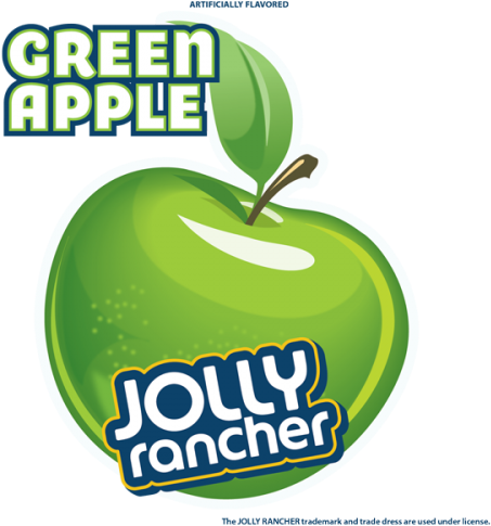 Jolly Rancher Green Apple Flavor Cling - Jolly Rancher Lip Smacker (500x500), Png Download