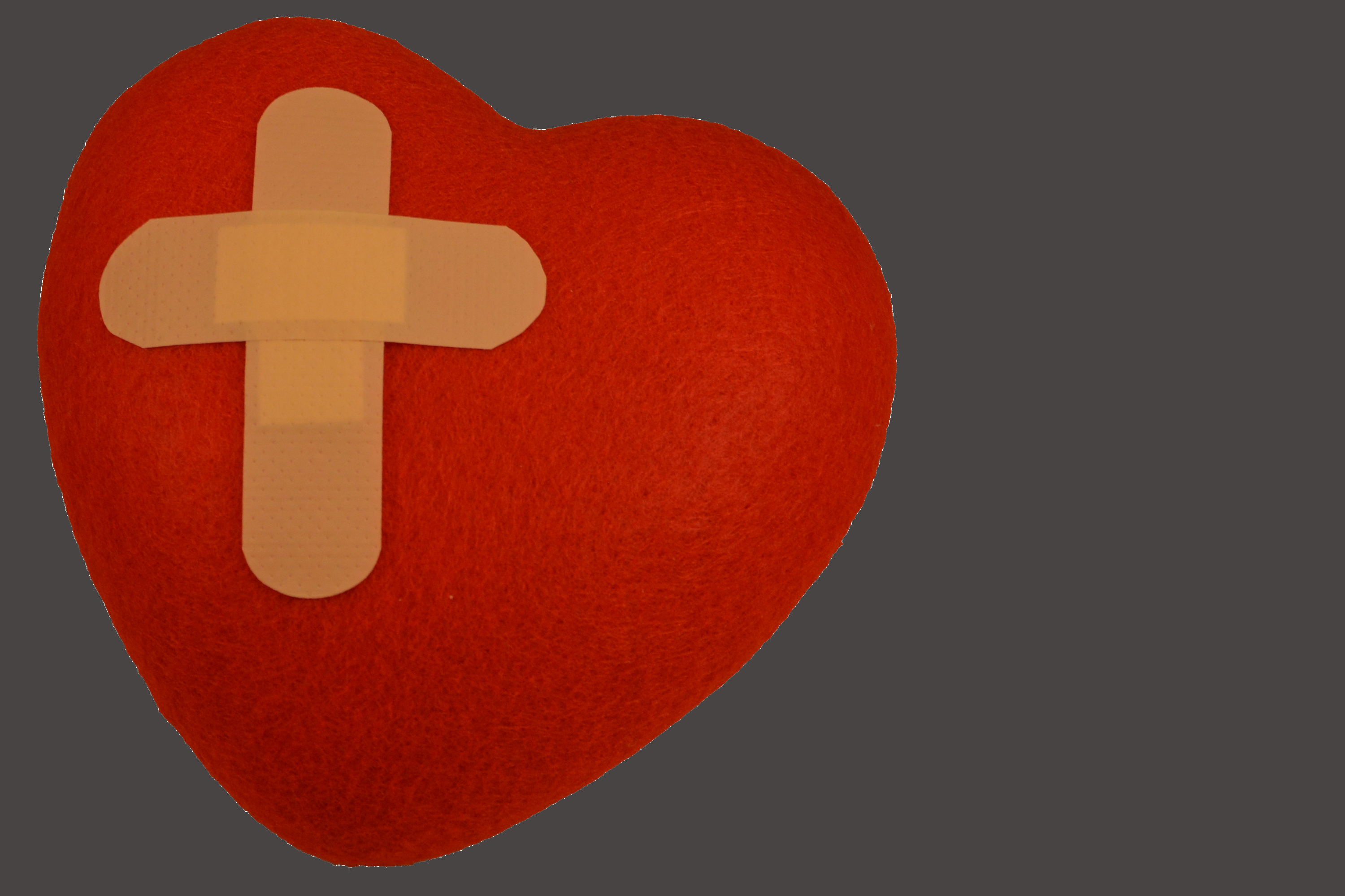 Scientists From Duke University Aimed To Prevent Heart - Broken Heart With Cross (3000x2000), Png Download
