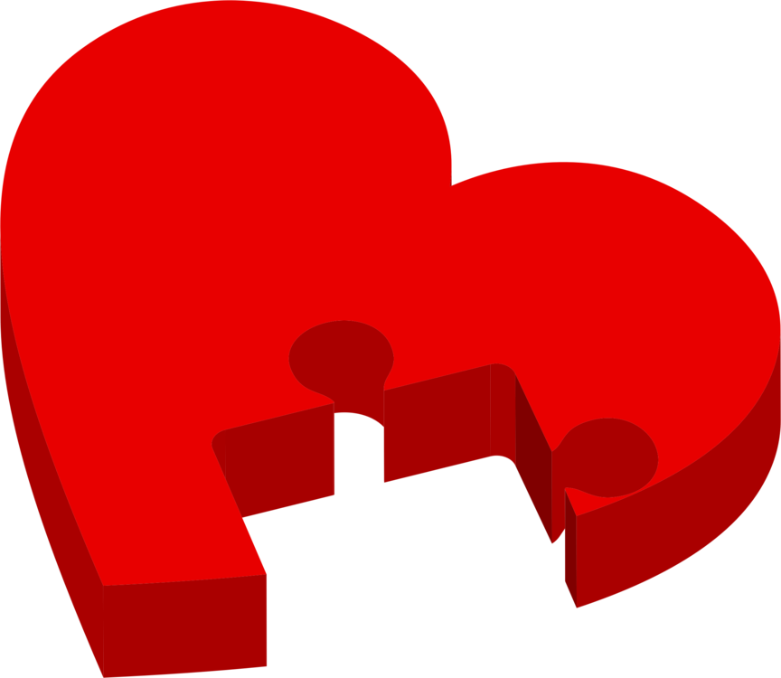 Valentine's Day Heart Line Angle M-095 - Clip Art (864x750), Png Download