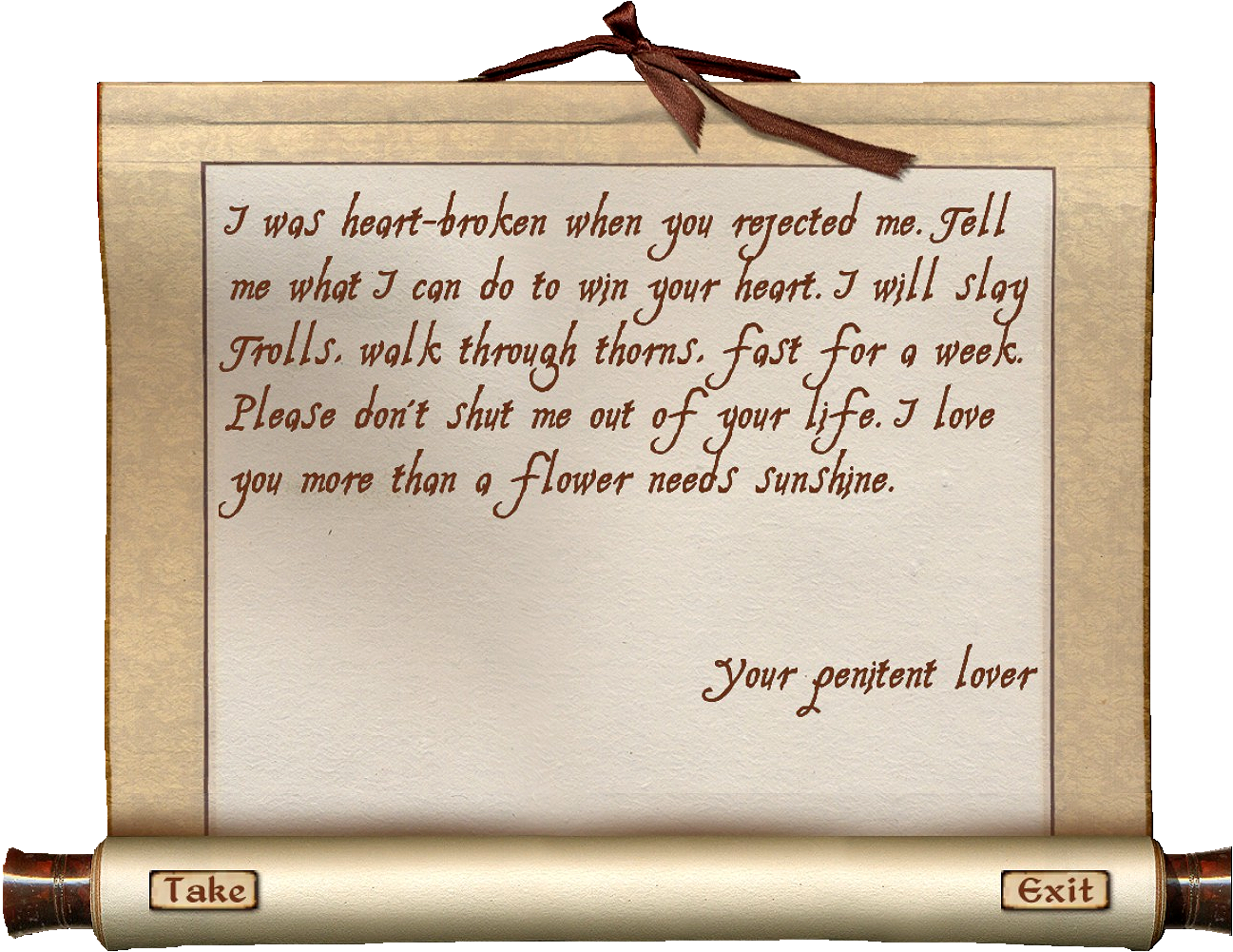 Letter - Elder Scrolls Oblivion Handwriting (1297x1001), Png Download