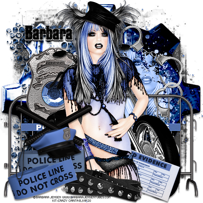 Police Line - Anime (650x650), Png Download