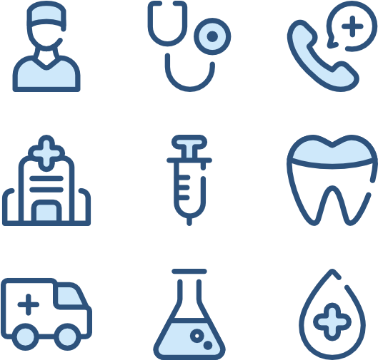 Hospital - Icons Png (600x564), Png Download