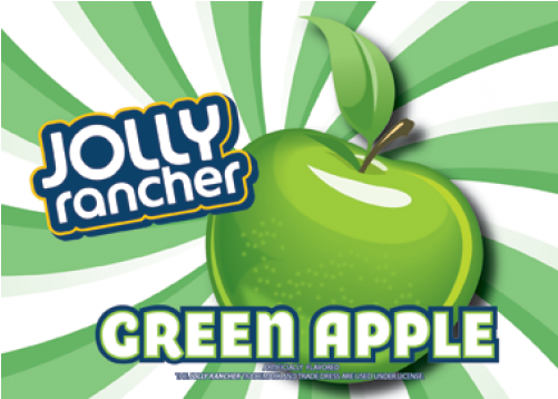 Jolly Rancher Green Apple Jelly (500x500), Png Download