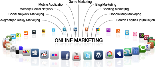 Online Marketing Images Png (618x246), Png Download