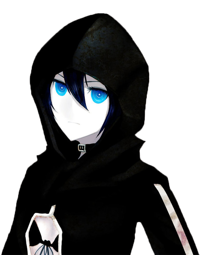 Black Rock Shooter Hoodie Render By Erza96-d56t9ba - Black Rock Shooter Hoodie Deviantart (894x894), Png Download
