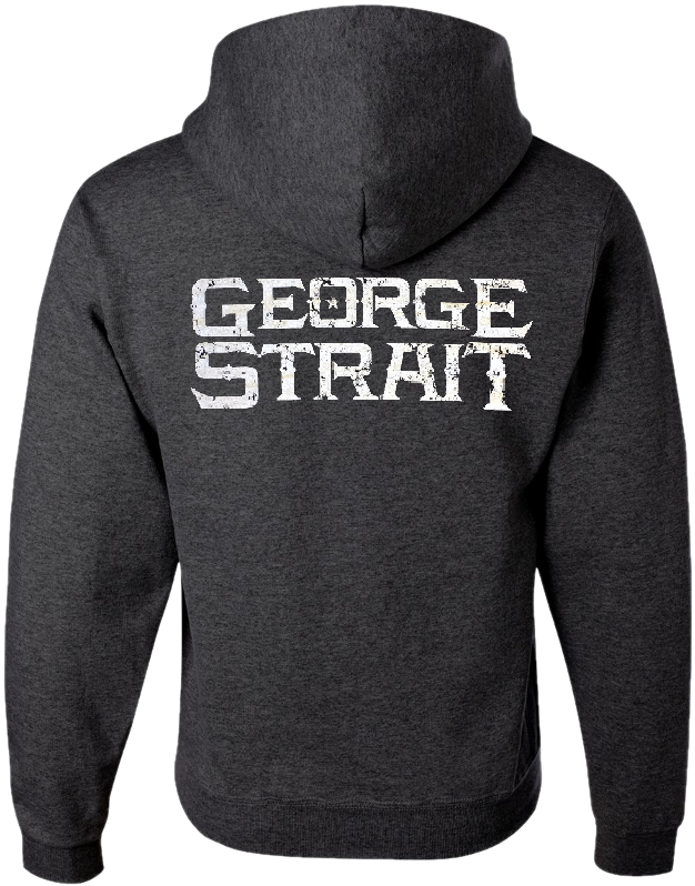 George Strait Black Heather Pullover Hoodie - Hoodie (800x800), Png Download
