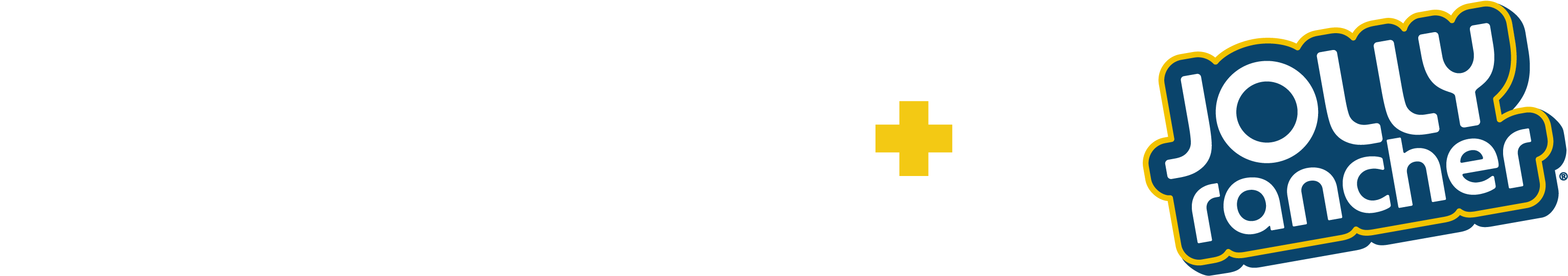 Introducing Two New Dairy Free Flavors To The Froyo - Jolly Rancher (3412x784), Png Download