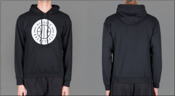 Pigalle Basketball Hoodie (600x600), Png Download