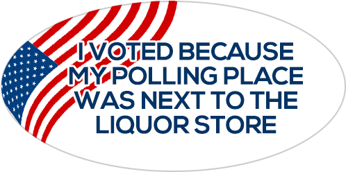 What Your "i Voted" Stickers Should Actually Say - Voting (500x288), Png Download