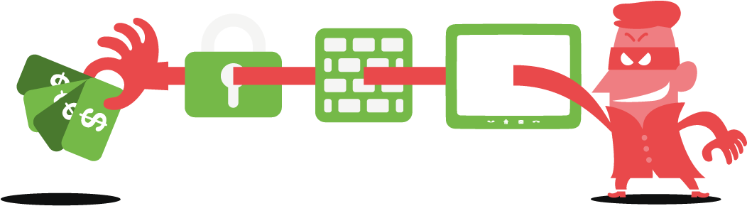 View Larger Image - Social Engineering Trojan Attack (1200x518), Png Download