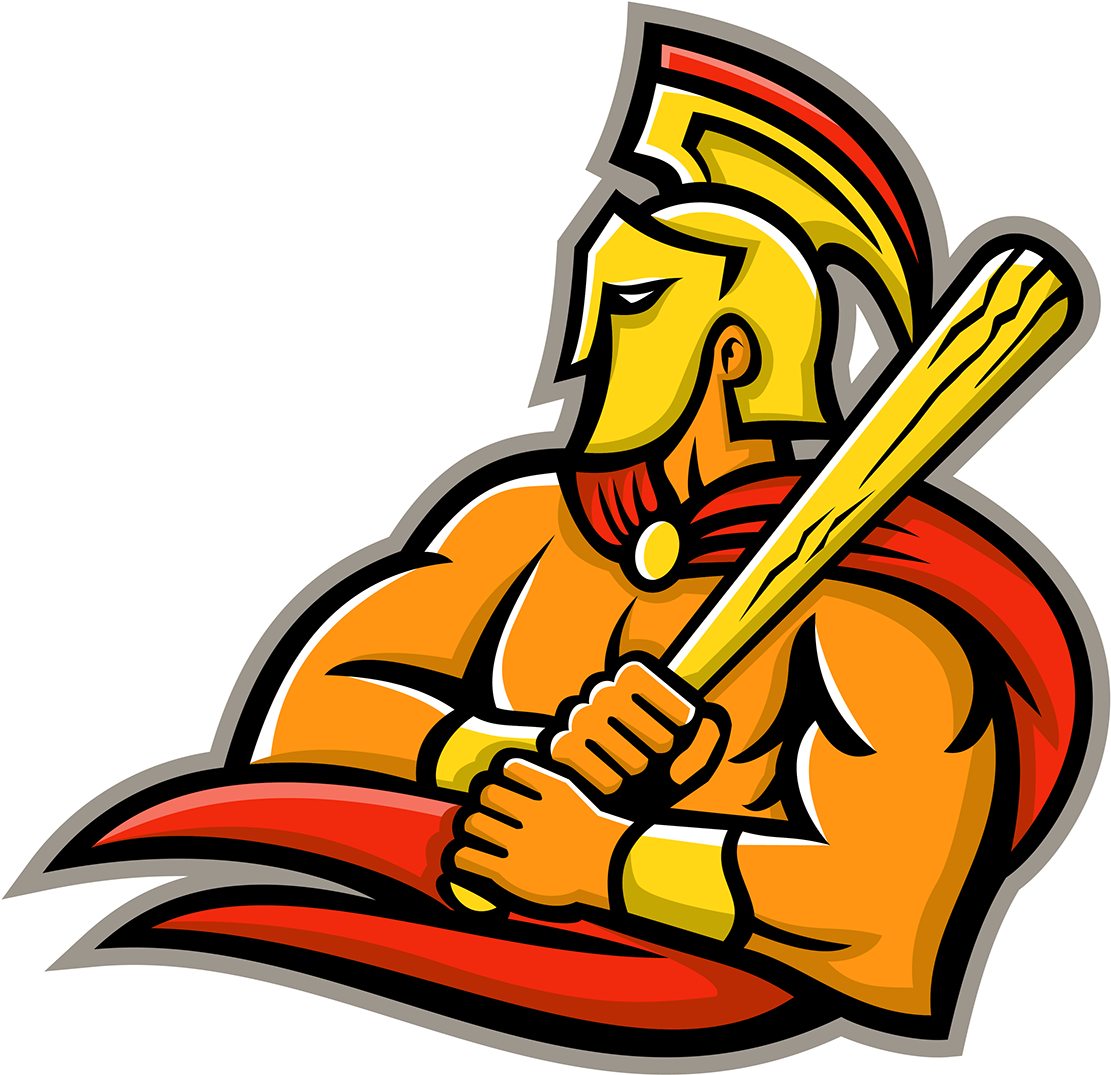 Trojan Mascot (1400x1400), Png Download
