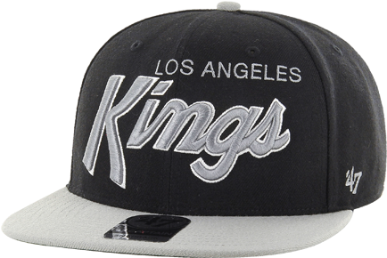 Los Angeles Kings Crosstown Script Chevy Two Tone '47 - Obey The Brave Cap (500x667), Png Download