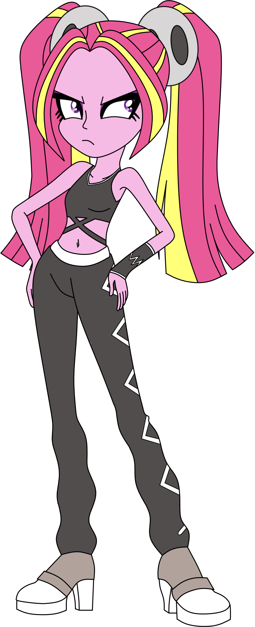Vectors In Real Life - Aria Blaze Plumeria (813x2000), Png Download