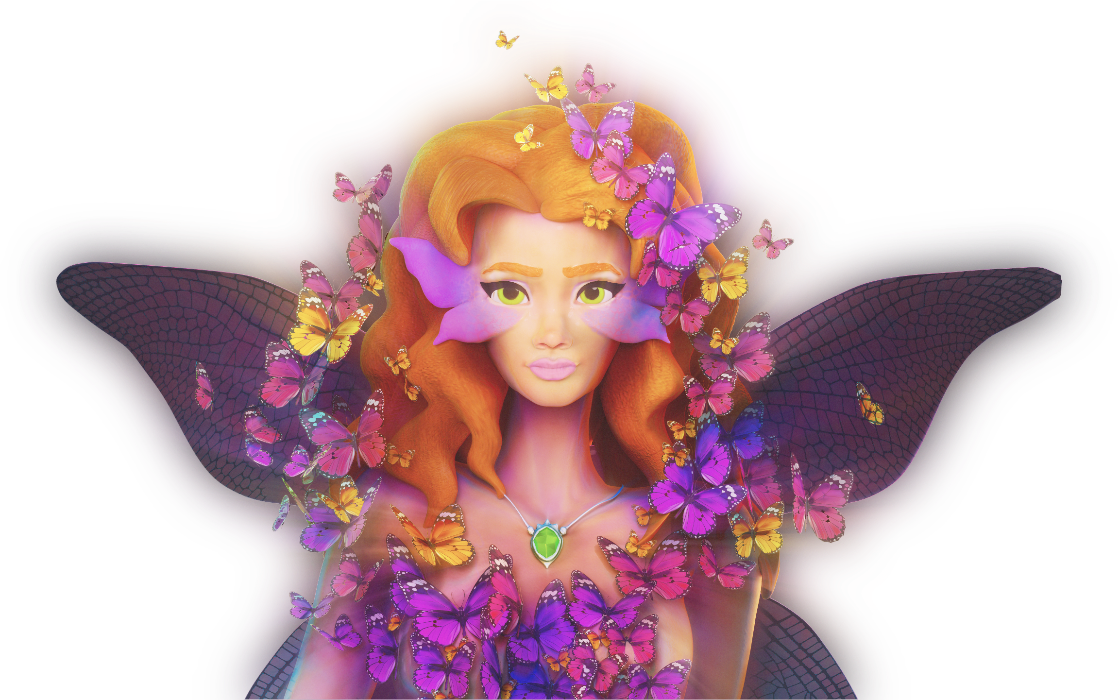 Laura Wheeler Fairy Model - Fairy (2560x1440), Png Download