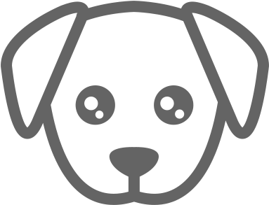 Blue Wilderness - Dog Face Icon Png (400x400), Png Download