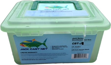 Cast Nets- Jack Net 3/8" Sq Mesh - Jack Net Jack Cast Nets 3/8 Sq. Mesh (600x450), Png Download