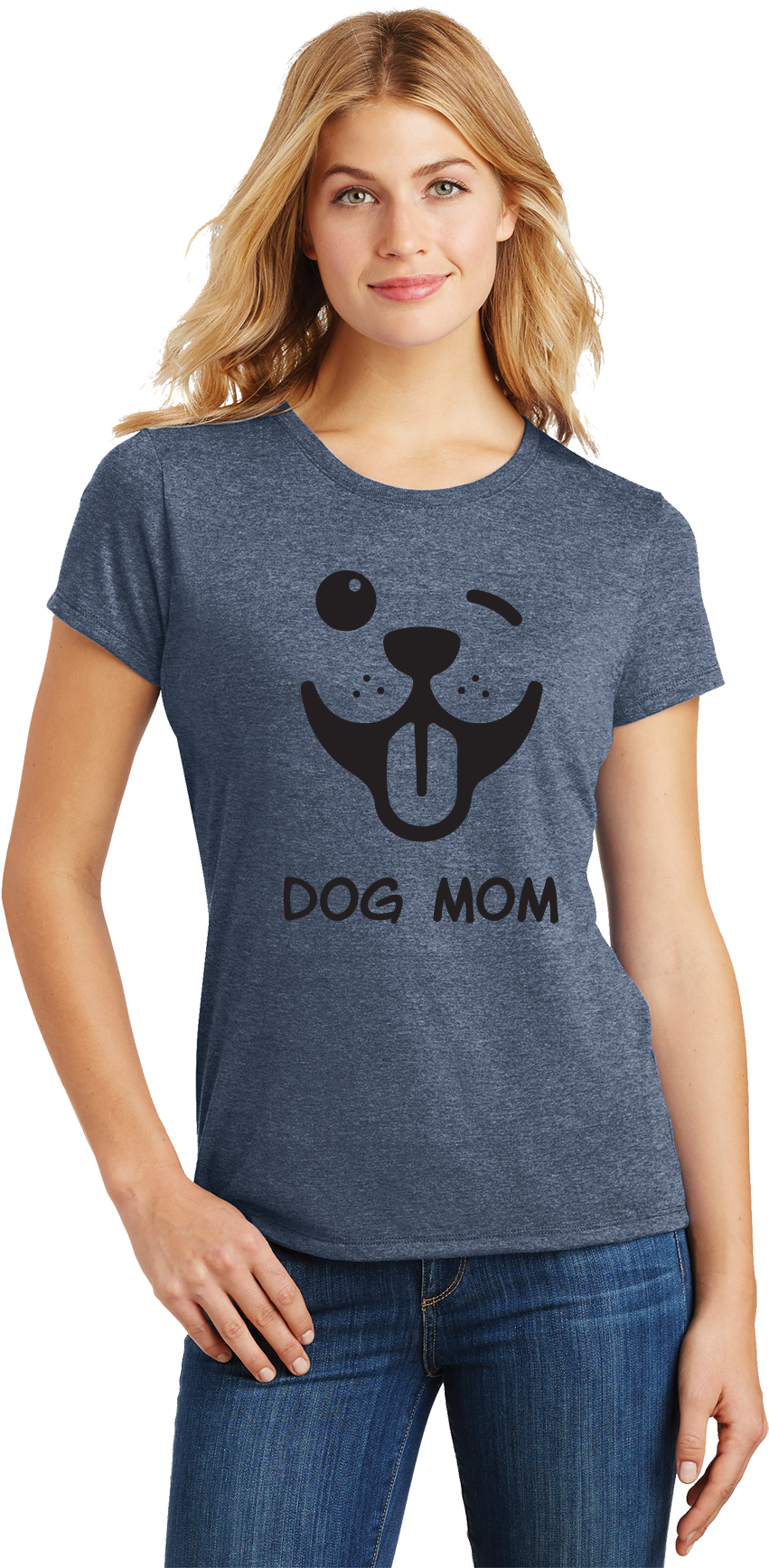 Email A Friend - District Made Ladies Perfect Tri Crew Tee Dm130l (1200x1800), Png Download