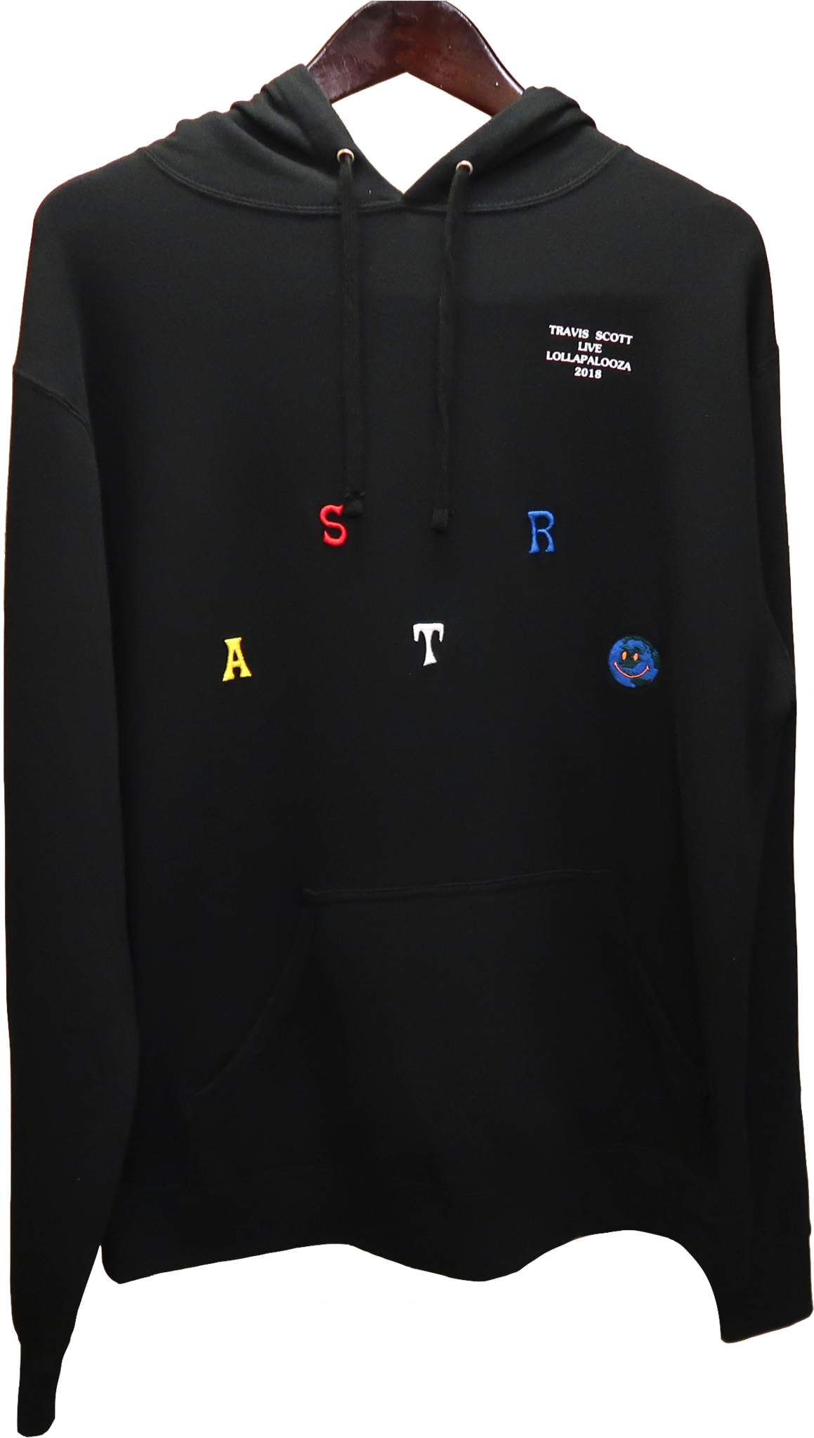 Travis Scott Lollapaollza Astroworld Hoodie - Astroworld (1176x2048), Png Download